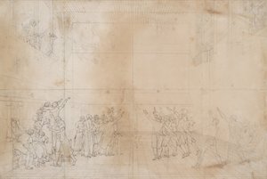 Étude pour Le Serment du Jeu de Paume, vers 1790